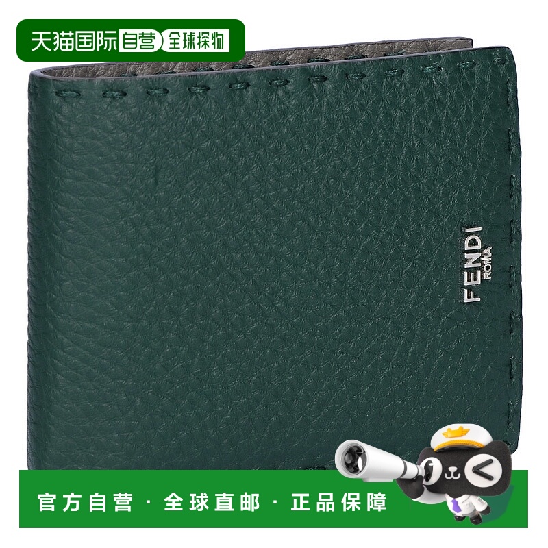 日本直邮FENDI 男士 SELLERIA 双折钱包带零钱包7M0194 AP3C F1TU
