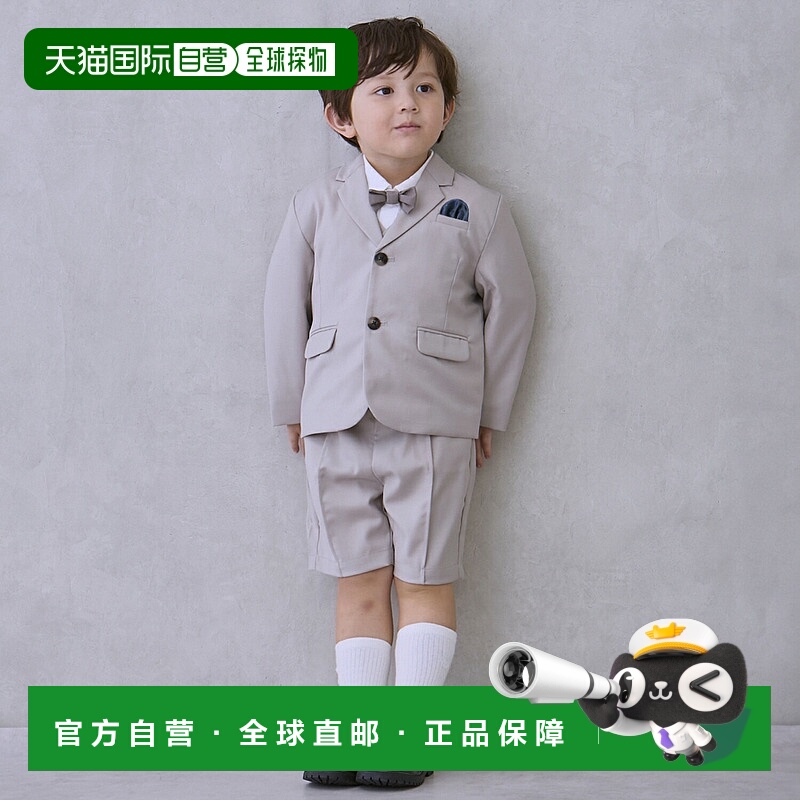 日本直邮Petit Main JK+短裤套装