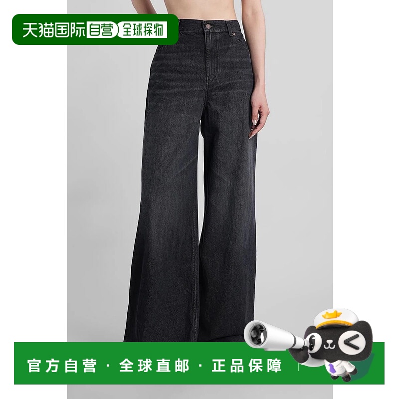 1h可退 香港直邮CHLOÉ 女士牛仔裤 422934CH25ADP02156 AW2025 黑