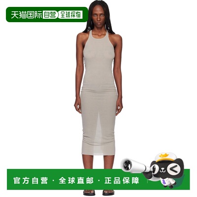 1h可退 香港直邮rick owens 瑞克 欧文斯 女士 灰白色 Temple Tan