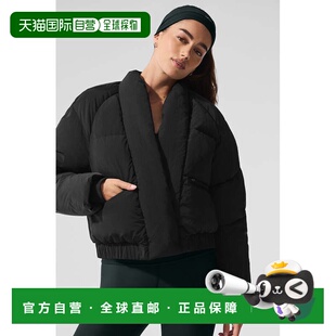 香港直邮alo yoga  舒适保暖透气休闲  含羽绒外套  女款  黑色w4