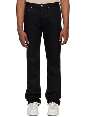 潮奢 A.P.C. 男士 黑色 Petit New Standard 牛仔裤 COZZSM09047