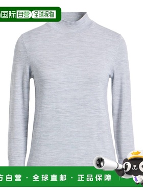 香港直邮THEORY 希尔瑞 女士 高领上衣 grey灰色 舒适时尚