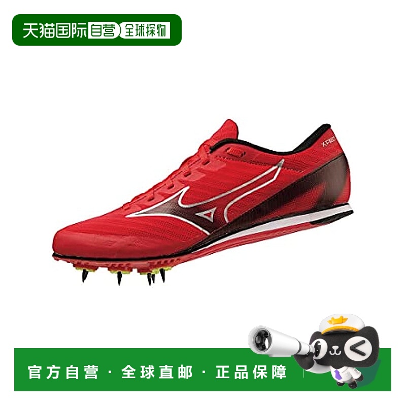 【日本直邮】Mizuno美津浓 田径钉鞋800m内 红黑白26cm2E U1GA233