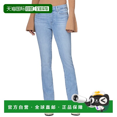 自营PAIGE Manhattan Dovetail High-Rise Bootcut Jean - brown