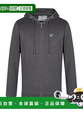 香港直邮Emporio Armani 徽标连帽休闲外套 8N1M151J07Z0647