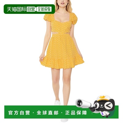 自营 LIKELY Isabella 连衣裙 - 黄色 美国奥莱直发服饰
