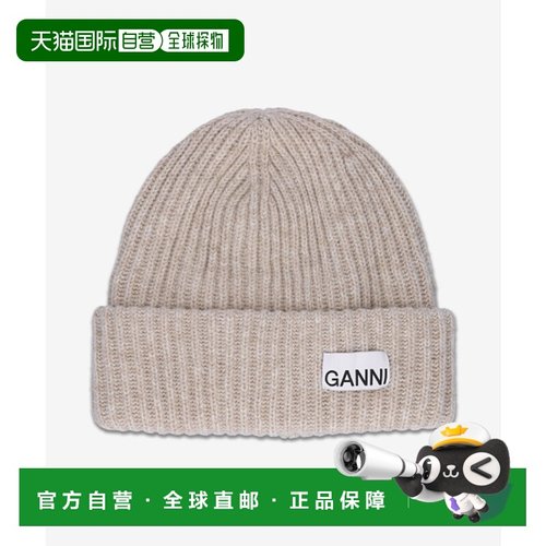 韩国直邮GANNI 女士帽子A4429196FW24羊毛潮流时尚穿搭高级感正品