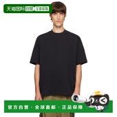 香港直邮潮奢 恤 Moncler 男士 1h可退 盟可睐 黑色贴饰 J20918