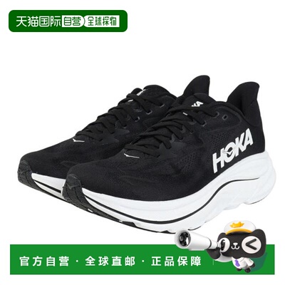 日本直邮HOKA 克利夫顿10跑鞋 1162030-BWHT 黑色白色