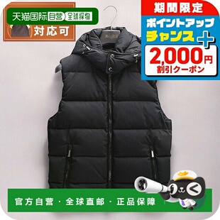 日本直邮MOORER FIRE-WK 羽绒背心 MOUGI200307-FIRE-NERO-44 男