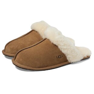 【美国直邮】UGG|UGG 软绒革面毛绒居家鞋进口皮鞋拖鞋品牌正品