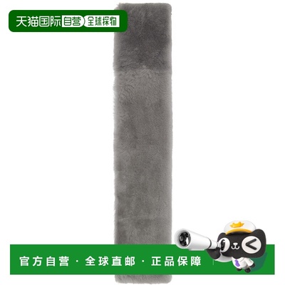 1h可退 香港直邮潮奢 toteme 女士 灰色 Tuxedo Shearling 围巾 2