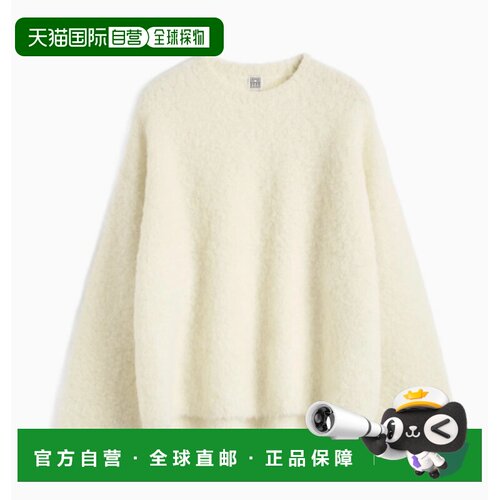 香港直邮toteme 女士 毛衣 254WRT0580YAMILK white白色 舒适时尚