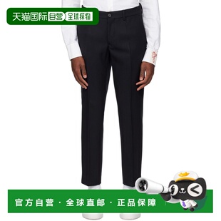 1h可退 香港直邮潮奢 GOLDEN GOOSE 男士 海军蓝 Tapered 长裤 GM