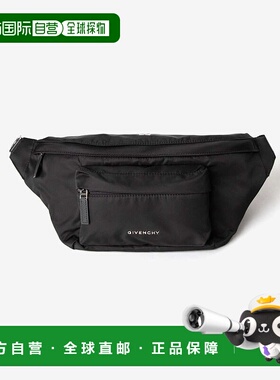 日本直邮纪梵希 ESSENTIAL U BUMBAG 尼龙腰包 BKU01ZK1D2 男女通