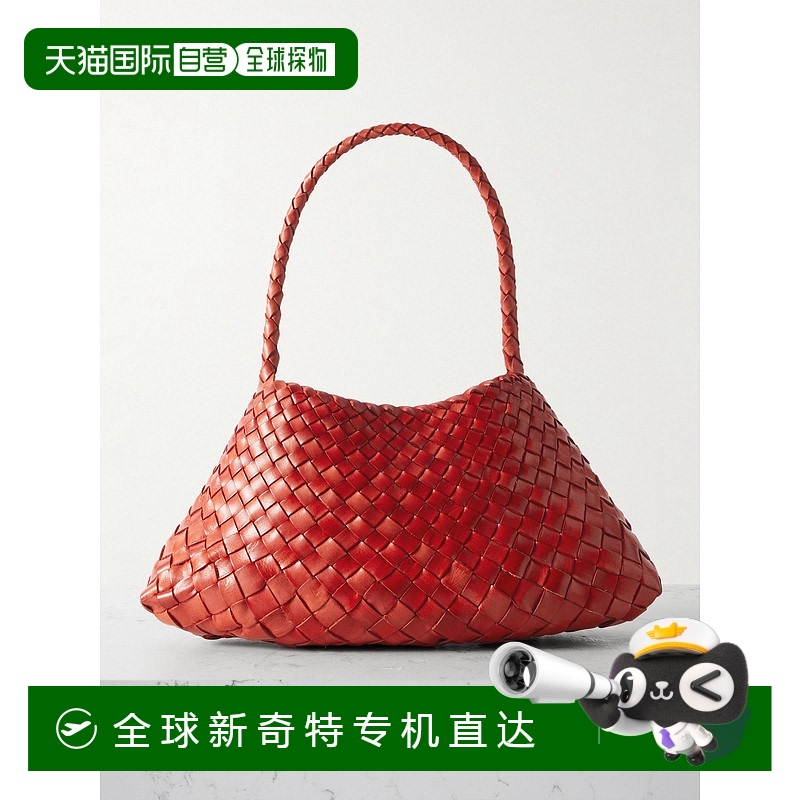 1h可退 香港直邮DRAGON DIFFUSION 女士 Rosanna 编织皮革手提包