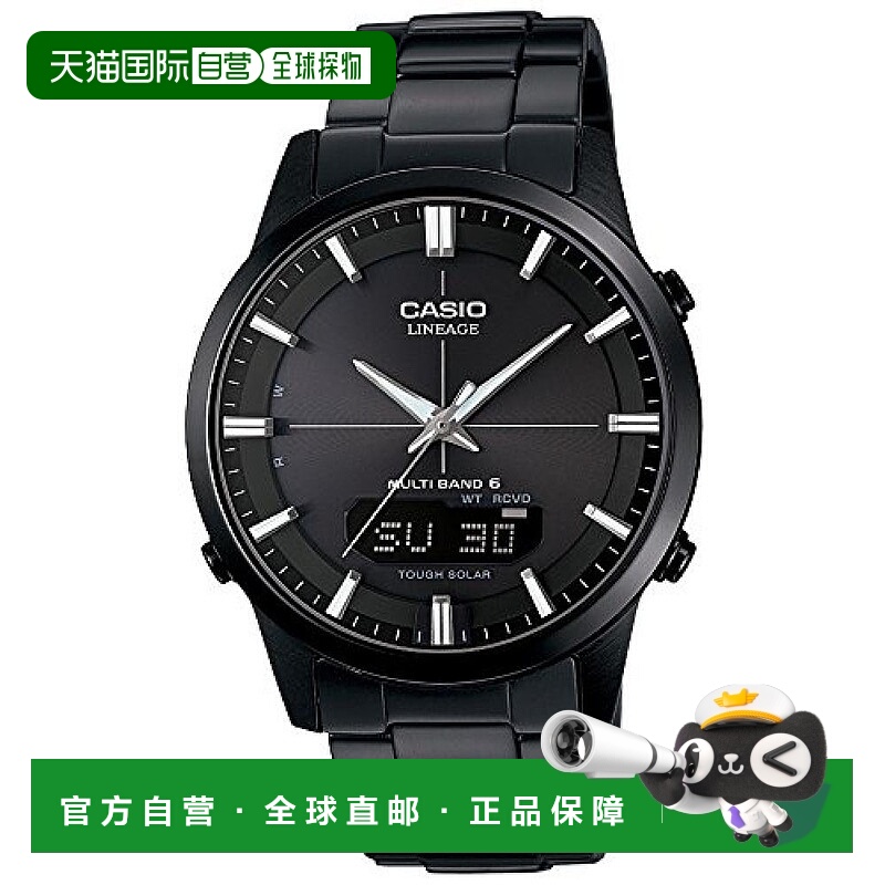【日本直邮】卡西欧LINEAGE 电波腕表LCW-M170DB-1AJF黑色防水