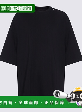 香港直邮RICK OWENS 男士T恤 RU02E1283JAES209 AW2025 黑色