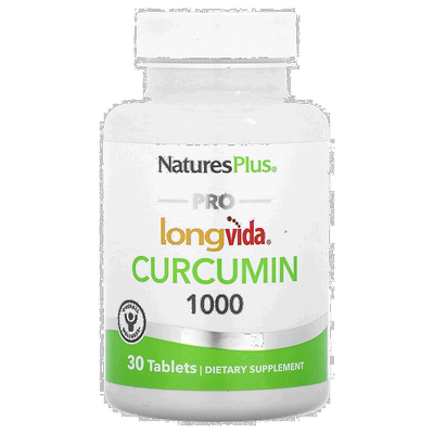 香港直发Naturesplus自然加姜黄素片剂提高防御力关节疼痛30片