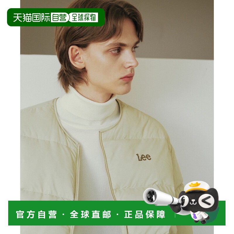 韩国直邮LEE正品美式复古休闲24秋冬新款日常男女同款棉服LE2404D