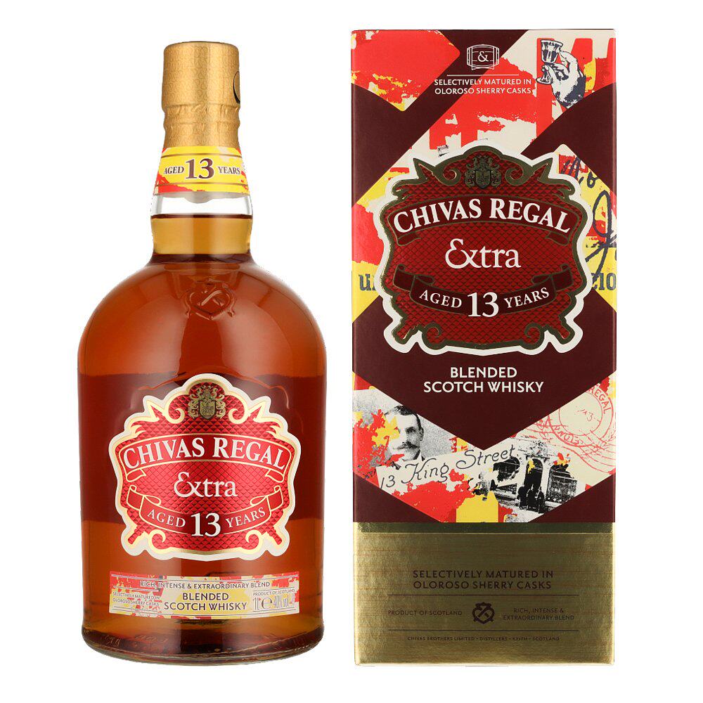 欧洲直邮Chivas Regal芝华士威士忌1L苏格兰调和型口感回甘醇厚