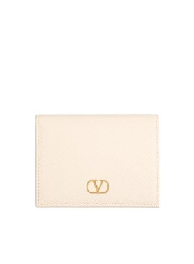 VALENTINO 女士钱包 WP0AJ3SNPI16 SS2025 白色 VLOGO 标志性钱包