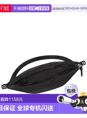 香港直邮LONGCHAMP 男士单肩包 10343HSR001 CO 黑色斜挎包手提包