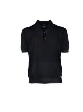 PRADA 男士针织毛衣 UMB92516AIF0002 SS2025 黑色 MAGLIERIA