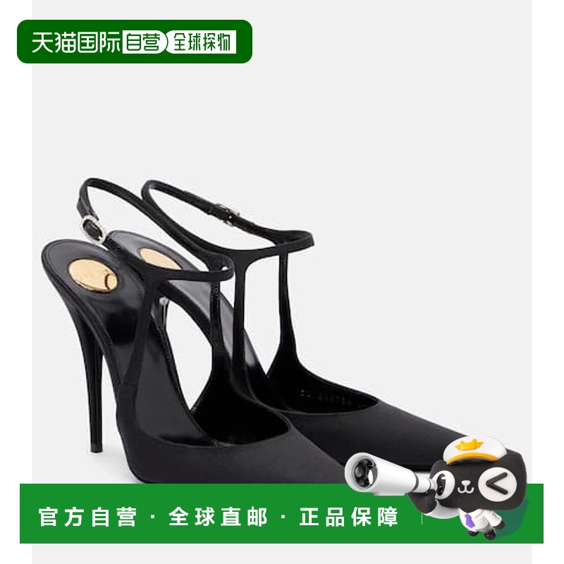 1h可退 香港直邮Saint Laurent 圣罗兰 女士 Manon 110 露跟浅口