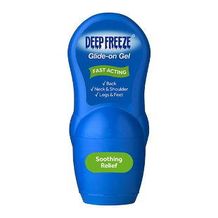 欧洲直邮Deep Freeze涂抹凝胶快速冷却按摩肌肉酸痛运动后疲劳3支