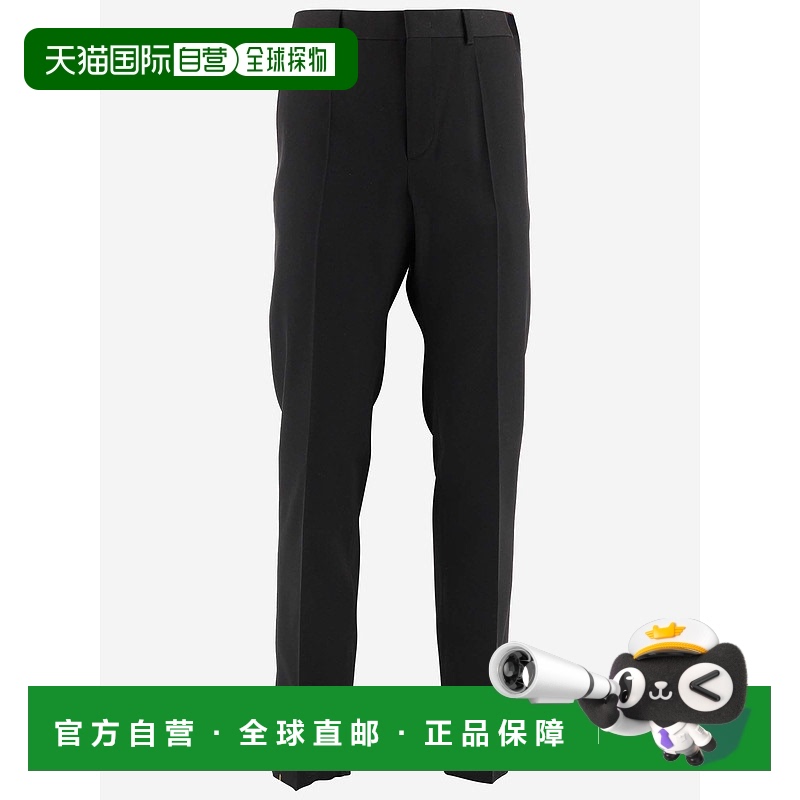 1h可退 香港直邮VALENTINO 男士休闲裤 1V3RBI608HU0NO AW2023 黑