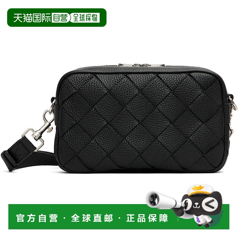 1h可退 香港直邮潮奢 Bottega Veneta 葆蝶家 男士 黑色小号 Intr