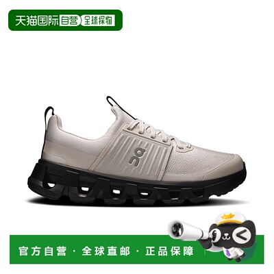 自营欧洲直邮On/昂跑 Cloudswift系列儿童狼灰色/黑色再生聚酯纤l