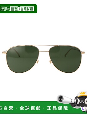 香港直邮MONTBLANC 男士太阳镜 MB0311S002 SS2025 金色 Sunglass