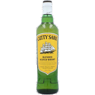 欧洲直邮cutty sark顺风威士忌40%700ml苏格兰原装进口洋酒调和