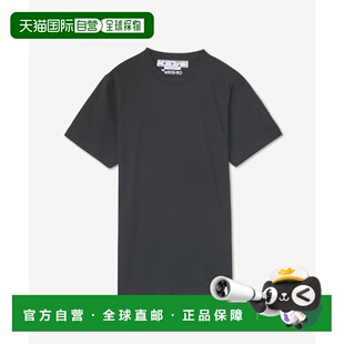 SHORT 韩国直邮Off LOGO T恤OMAA127C99JER0021001BACK SLE White