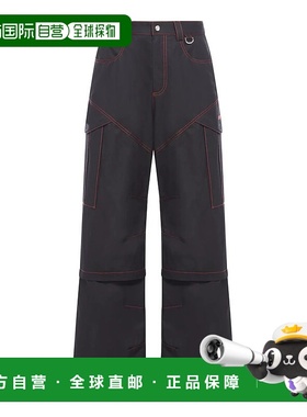 香港直邮OFF-WHITE 男士休闲裤 OMCF042F24FAB0011025BLACKRED