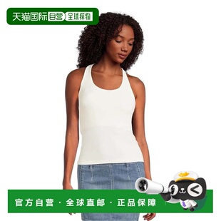自营Women's Free People Clean Lines Racerback Tank Top White