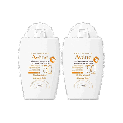 欧洲直邮Avene雅漾防晒液40mlx2瓶装 高防护舒缓肌肤正品