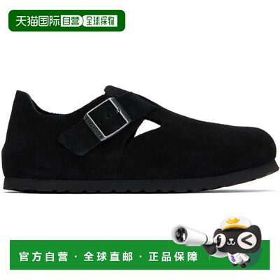 1h可退 香港直邮潮奢 birkenstock 勃肯 女士 黑色 Narrow London