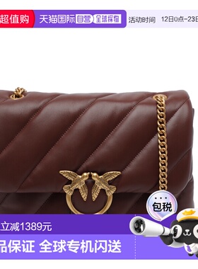 香港直邮PINKO 女士单肩包 100037A0F2R49Q SS2026 红色