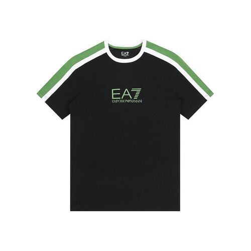 EA7 Emporio Armani logo印花圆领T恤 2730274A209