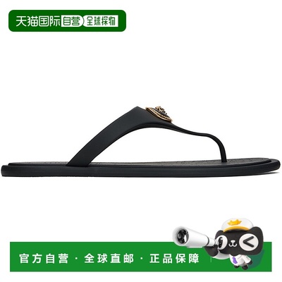 1h可退 香港直邮潮奢 versace 范思哲 女士 黑色 Alia 凉鞋 10162