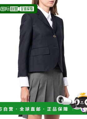 香港直邮THOM BROWNE 女士西服 FBC010V00626415 AW2025 蓝色外套