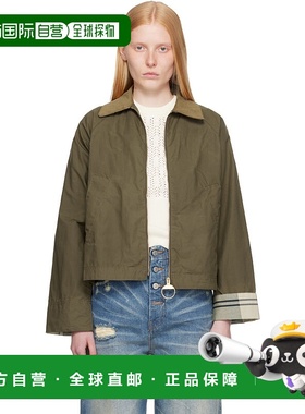 1h可退 香港直邮潮奢 barbour 巴伯尔 女士 卡其色 Catlin Shower