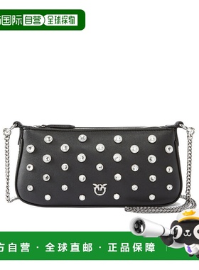 香港直邮PINKO 女士斜挎包 105914A2XQZ99N AW2025 黑色 Mini Hal