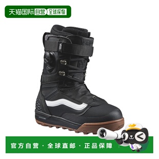 自营欧洲直邮Vans Infuse男士黑色皮革自由式滑雪靴