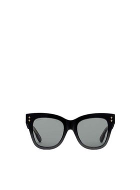 Gucci 黑色猫眼造型镜框太阳镜 691297J07401012