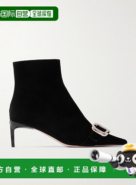 香港直邮ROGER VIVIER 罗杰 维维亚 女士 Viv' Canard 55 绒面革